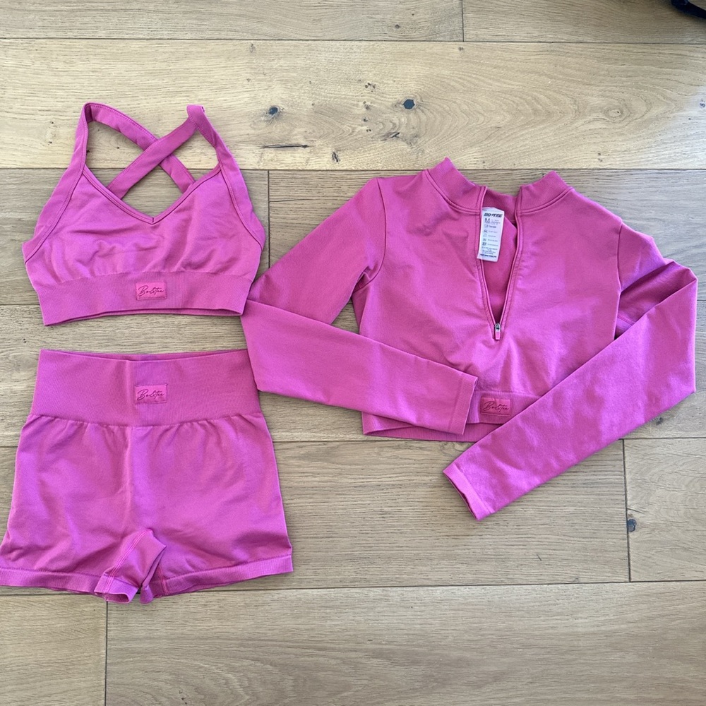Bo + Tee 3 piece set small & medium (worn once)